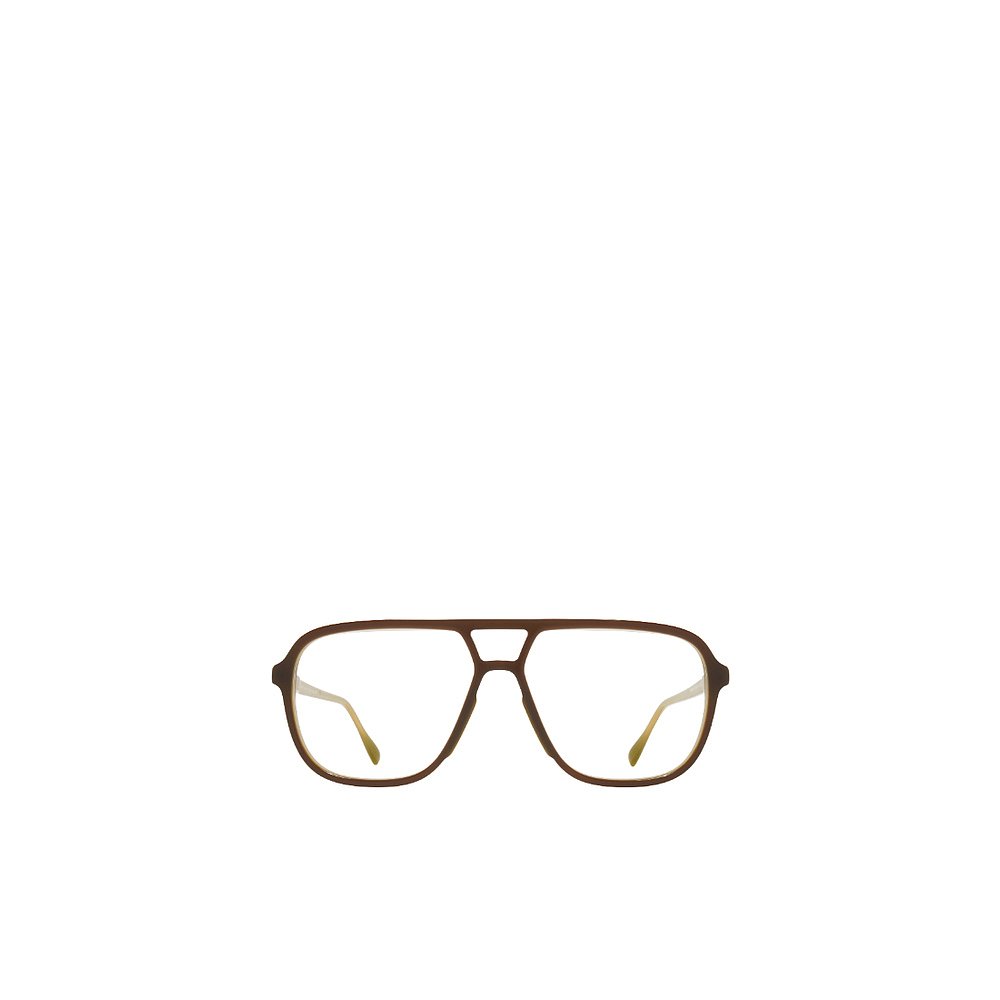 香港直邮潮奢 Mykita 男士 徽标平光镜 KAMIc167greendarkbrownsi - 图2