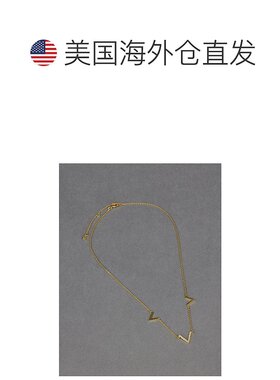 Lucky Brand 14K 镀金精致项链 - 中深黄色 【美国奥莱】直发