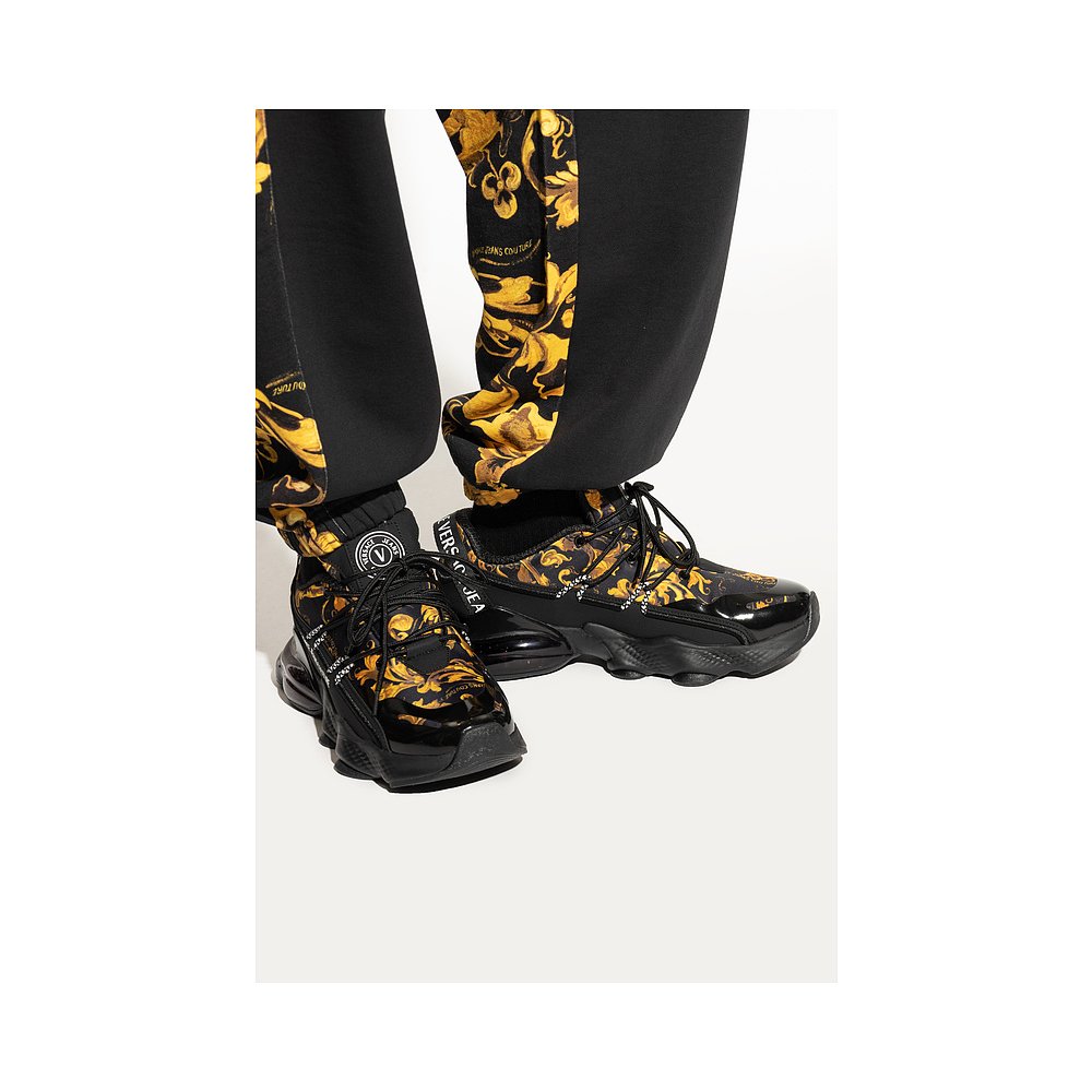 1h可退 Versace Jeans Couture 男士运动鞋 79YA3SU2ZSC94G89 - 图0