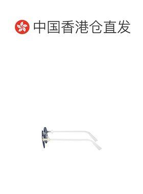 香港直邮DIOR 男士眼镜 CDDIAMONDR5UF2B0 SS2025 蓝色 无框太阳