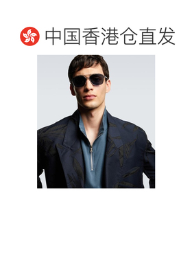 香港直邮Fendi 芬迪 男士 天蓝色领航员太阳眼镜