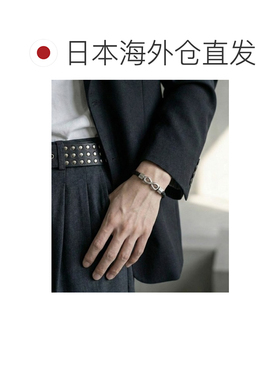 日本直邮IZU 男女同款 infinity编织PU皮手链 IZUA307配饰