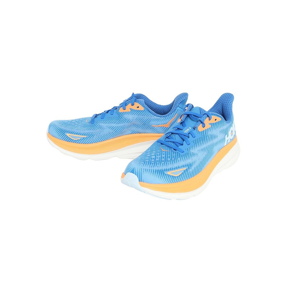 日潮跑腿HOKA ONE男跑步鞋 Clifton 9 Clifton 9 蓝色 11278 - 图0