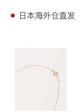 1h可退 日本直邮agete 阿卡朵 agete女士K10钻石项链 网络限定版
