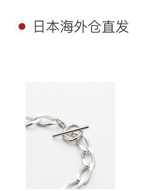 1h可退 日本直邮NOJESS 女士银色链条手链 适合各种搭配 风格多变