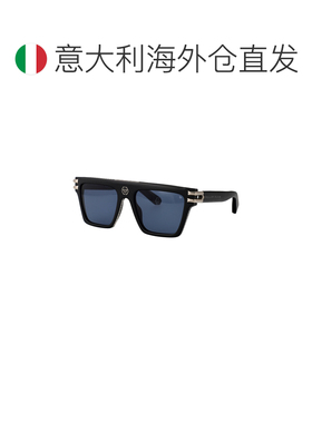 欧洲直邮PHILIPP PLEIN 男士太阳镜 SPP108V0703 AW2025 蓝色