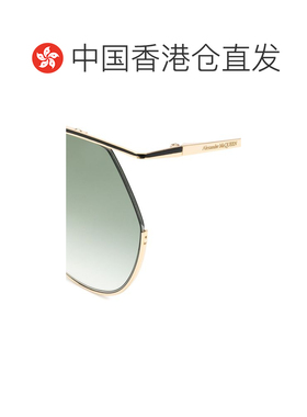 1h可退 香港直邮ALEXANDER MCQUEEN 女士太阳镜 AM0255S003 SS202