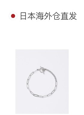 1h可退 日本直邮COLONY 2139 男士不锈钢混链手链 轻量防褪色百搭