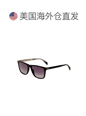 自营David Beckham Men's 55 mm Black Sunglasses - black 美国