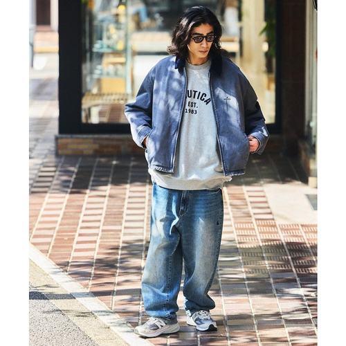 日本直邮NAUTICA Garment Dye Crushed Chino Zip Blouson 棉服夹 - 图2