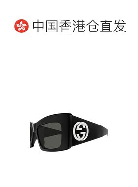 香港直邮GUCCI 女士太阳镜 GG1842S001 CO 黑色 GUCCI Sunglasses