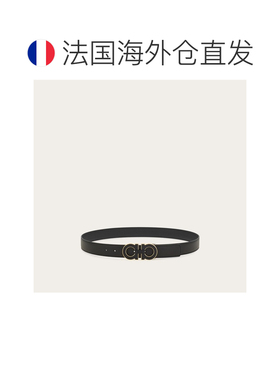自营欧洲直邮Ferragamo菲拉格慕 男士牛皮扣双面可调节腰带
