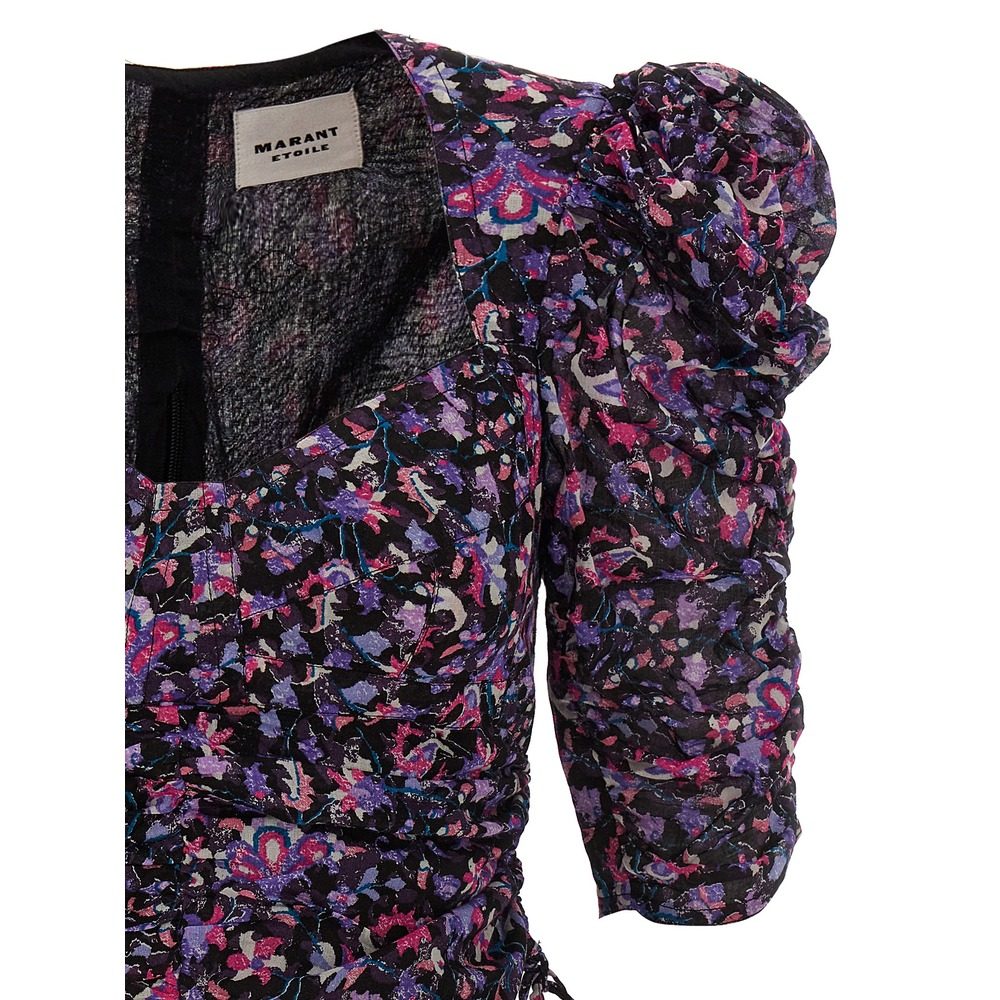 1h可退 香港直邮Isabel Marant 伊莎贝尔 玛兰 女士 短袖印花罩衫,淘宝优惠券,粉丝福利购,淘宝优惠卷