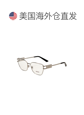 自营Versace Women's 55 mm Silver Opticals - silver 美国奥莱