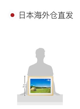 日本直邮Fujicolor富士胶片壁挂式木制亚克力相框A3原木色224