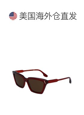 自营Victoria Beckham Acetate Women's Sunglasses - red 美国奥
