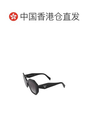 香港直邮PRADA 女士眼镜 16WSSOLE1AB5D1 SS2025 黑色普拉达