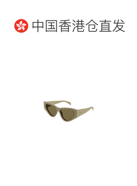 1h可退 香港直邮GUCCI 女士眼镜 GG2019S005 SS2026 绿色 几何太