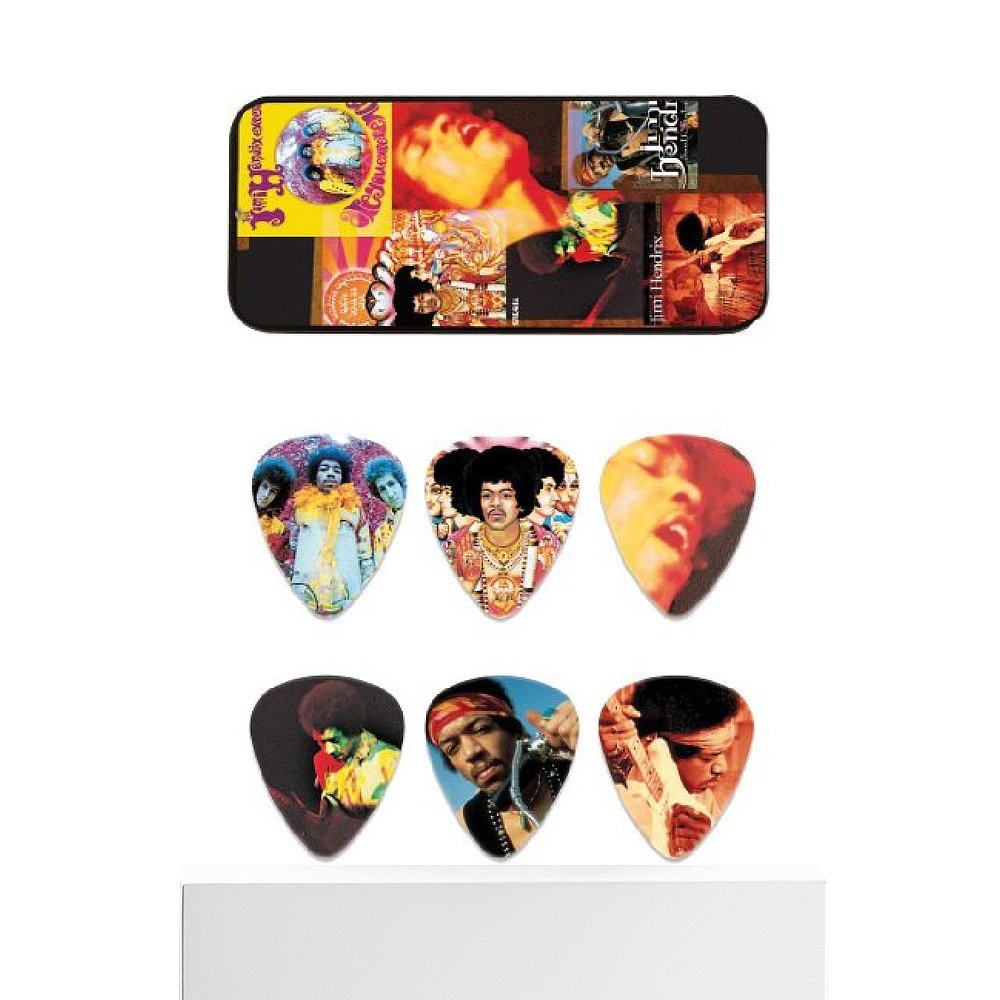 【日本直邮】邓禄普电吉他拨片Jimi Hendrix款盒装6枚 - 图3
