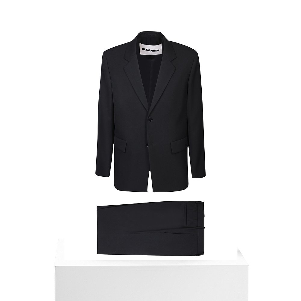 1h可退 香港直邮JIL SANDER 男士西服 J22FT0101J40002001BLACK A - 图3
