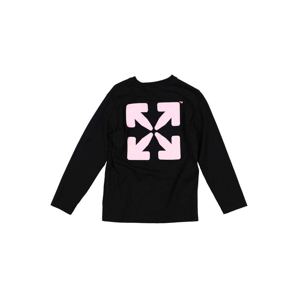 1h可退 香港直邮off-white 女童 T恤童装 black黑色 舒适时尚,淘宝优惠券,粉丝福利购,淘宝优惠卷