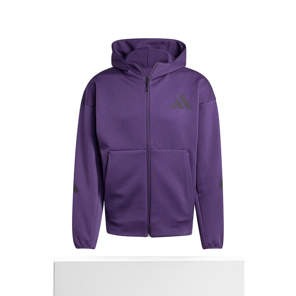 1h可退 ADIDAS 男士运动服 KB7124VIOLA CO 紫色 FELPA UOMO NEW - 图3