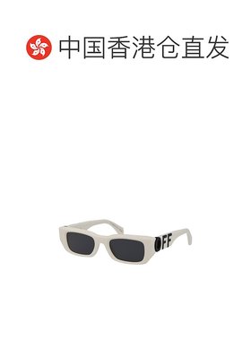 1h可退 香港直邮潮奢 off-white 男士 灰白色 Fillmore 太阳镜 OE