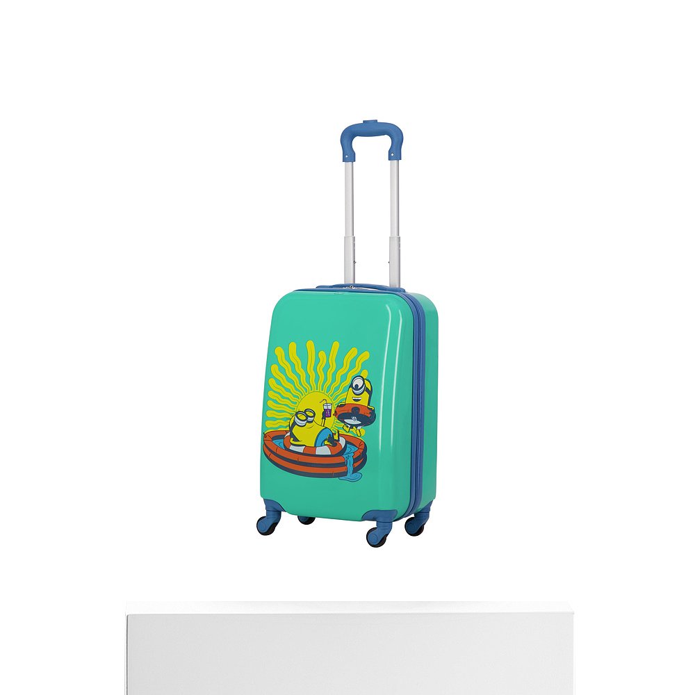 Minions Ful Vacation 儿童 21 英寸行李箱 - 青色 【美国奥莱】 - 图3