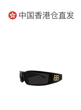 香港直邮BALENCIAGA 男士太阳镜 BB0458S001 CO 黑色 Sunglasses