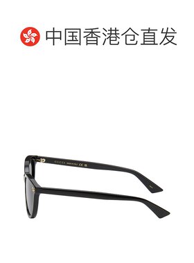 1h可退 香港直邮潮奢 Gucci 古驰 女士 黑色 Light Acetate GG Ov