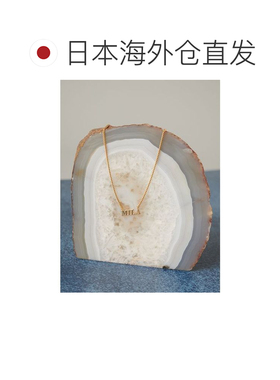 1h可退 日本直邮Mila Owen 女士 日常防水项链 MILA字母造型锁骨