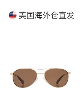 自营Polaroid Polarized Bronze Pilot Ladies Sunglasses PLD 60