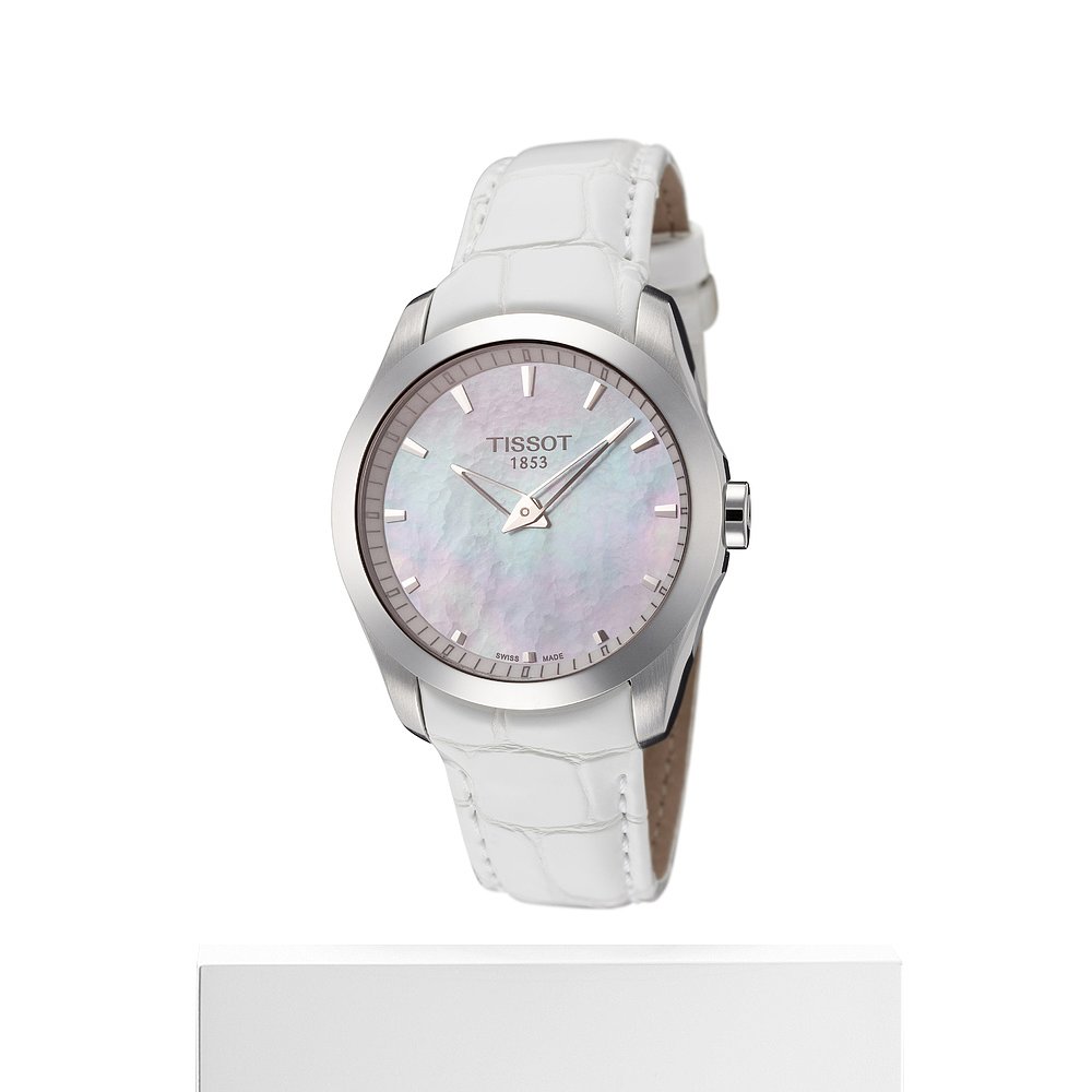 Tissot Women's T-Classic 33mm Quartz Watch white 【美国奥莱 - 图3