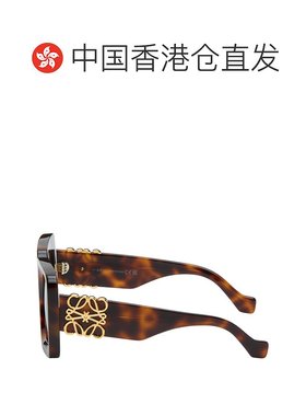 1h可退 香港直邮潮奢 LOEWE 罗意威 男士 棕色 Beveled Square Ma
