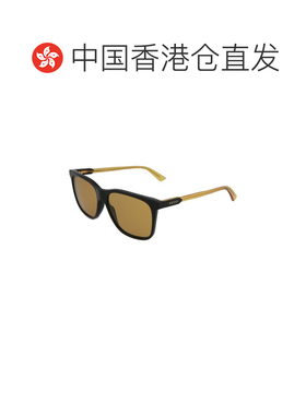 1h可退 香港直邮GUCCI 男士太阳镜 GG0495S004 AW2025 绿色 全框