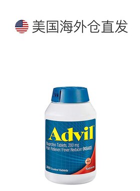 美国直邮Advil惠氏止痛退烧片家庭装助眠呵护轻微疼痛关节痛360粒