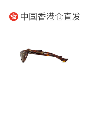 香港直邮valentino 华伦天奴 女士 La Gattara 几何形状太阳眼镜