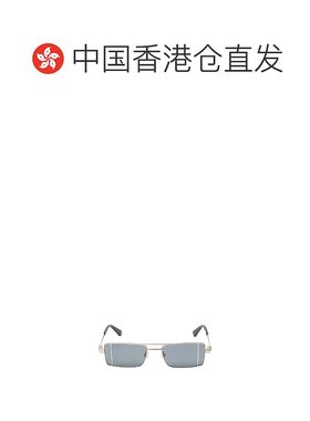 香港直邮OFF-WHITE 男士眼镜 OERI14A7607 SS2025 灰色 矩形太阳