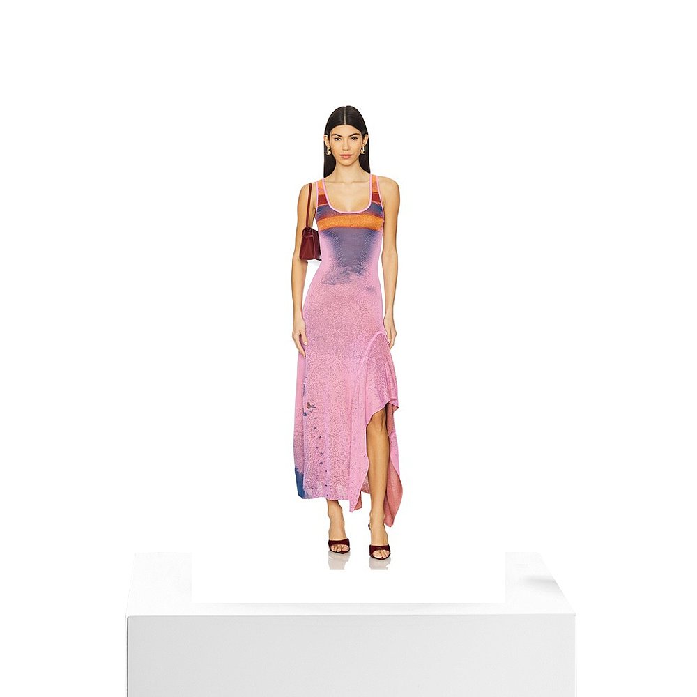 1h可退 潮奢 PH5 女士 Becky 长款背心连衣裙 SS25DR045 - 图3