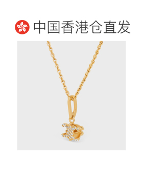 香港直邮Celine TRIOMPHE SOLITAIRE SPARKLE项链 461NS6BCZ.水晶