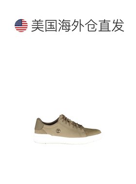 自营Timberland Leather Men Men's Sneaker - green 美国奥莱直