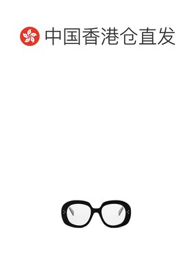 香港直邮CELINE 女士眼镜 CL50162I001 SS2025 黑色 全框平光镜