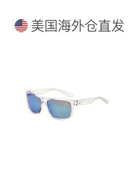 自营Nike Men's 59 mm White Sunglasses - crystal clear 美国奥
