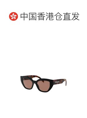 香港直邮PRADA 女士太阳镜 0PRA09S12O10D AW2024 酒红色 0PR A09
