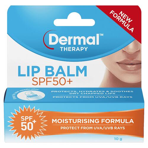 澳大利亚直邮Dermal Therapy 防晒润唇膏 SPF50+ 10g/支新款正品 - 图2