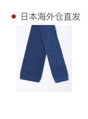 日本直邮SHIPS Colors 丝质涤纶针织领带 绿色