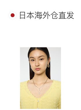 1h可退 日本直邮MOUSSY 女士 F/PEARL MIX CHAIN 双层叠戴珍珠链