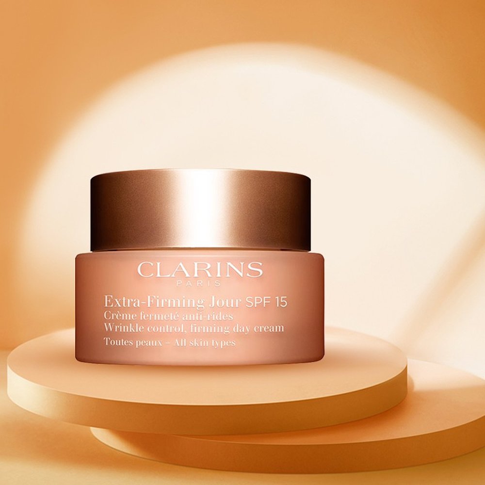 Clarins娇韵诗焕颜弹力抗紫外线抗皱纹日霜50ml SPF15 - 图1