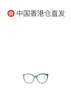 香港直邮GUCCI 女士眼镜 GG3823R4C SS2023 绿色 徽标细节平光镜