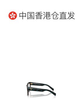 香港直邮PRADA 女士眼镜 PRA03V18Z1O1 CO 普拉达 全框黑色平光镜